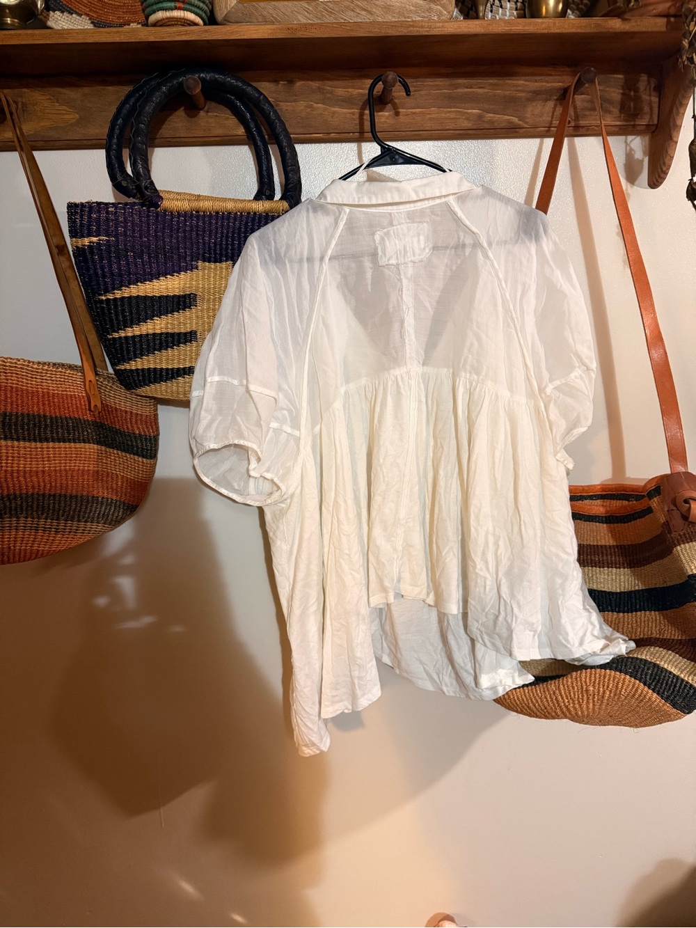 Sunray Babydoll White Top We The Free - Picture 3 of 3